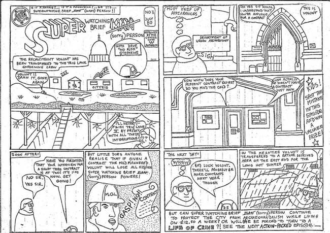 'Super Watching Brief Man (sorry) Person' No 3