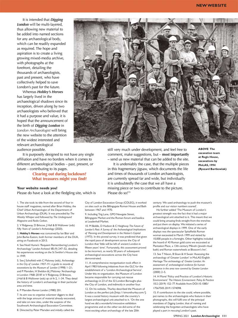 LA Digging London article 2021 4 800