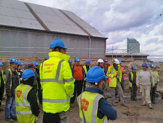 Looks like a site meeting